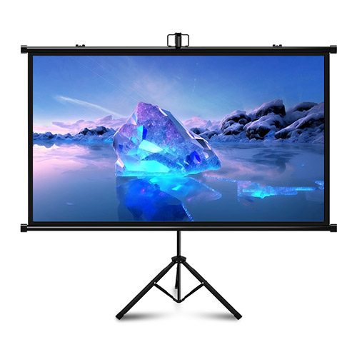 100inch 16:9 Portable tripod projection screen